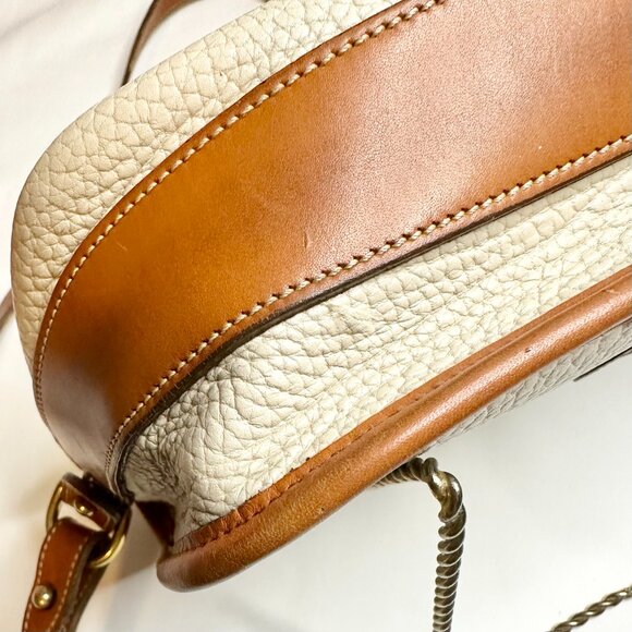 Vintage DB Dooney & Bourke All Weather Leather Equestrian Crossbody Shoulder Bag - Picture 15 of 16